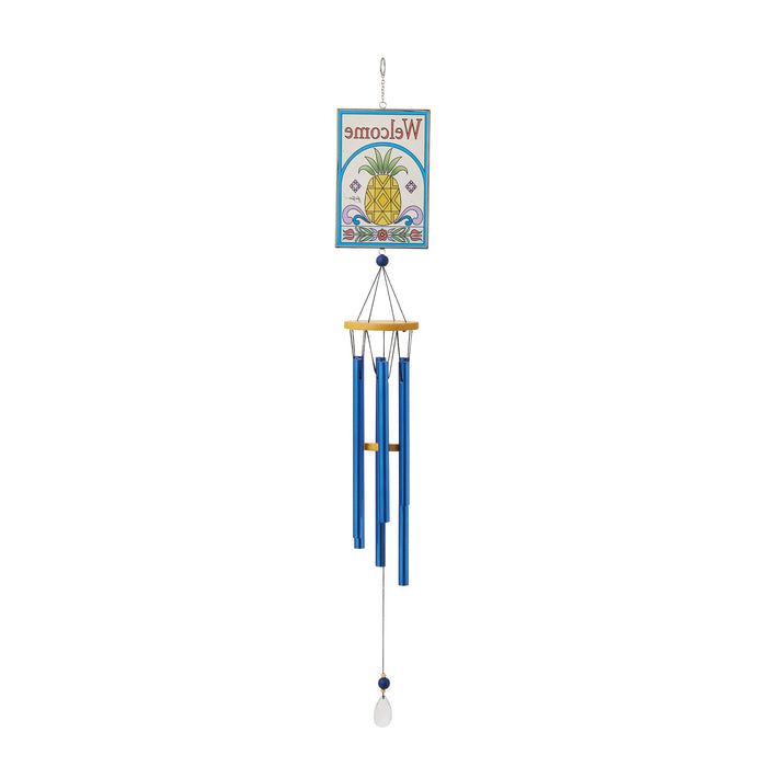 Enesco Welcome Pineapple Wind Chime