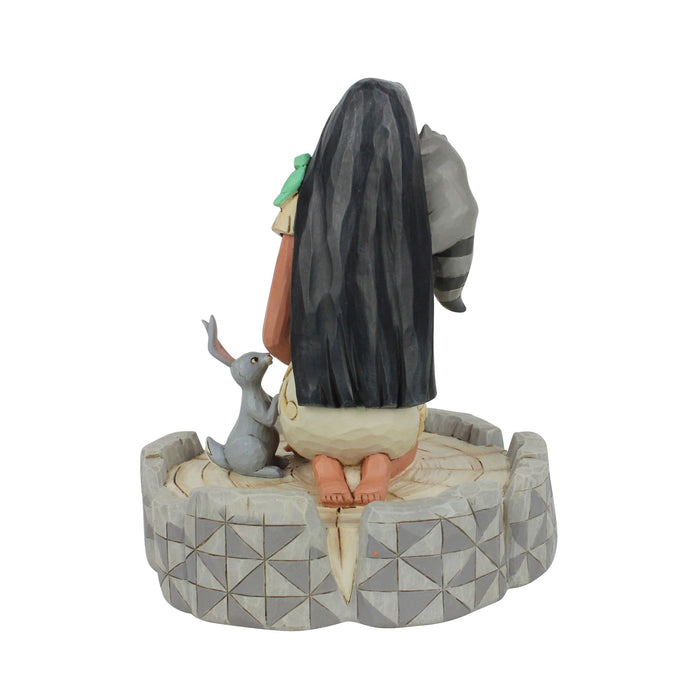 Enesco White Woodland Pocahontas