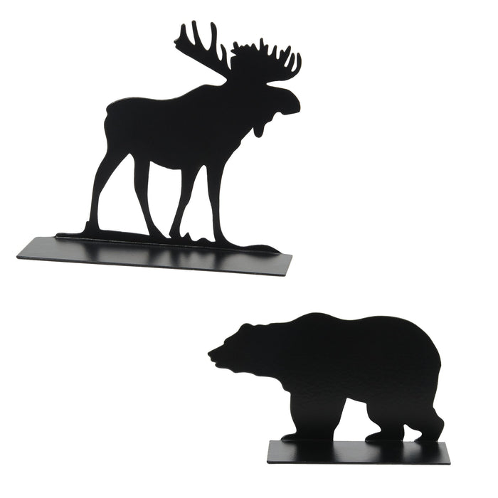 Enesco Wild Animal Silhouette St/2