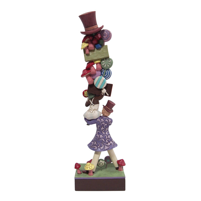 Enesco Willy Wonka With Stacked Icons
