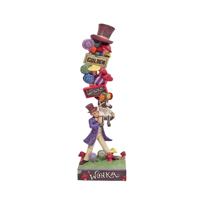 Enesco Willy Wonka with Stacked Icons
