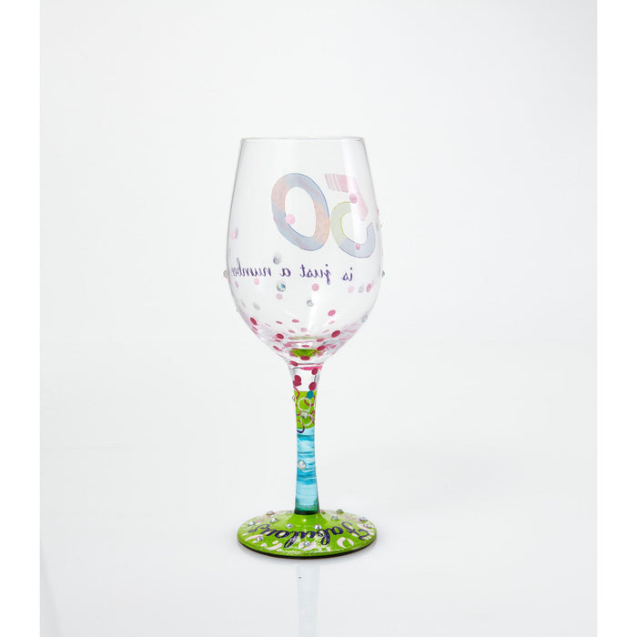 Enesco WINE GLASS 50 IS JUST A NUMBER