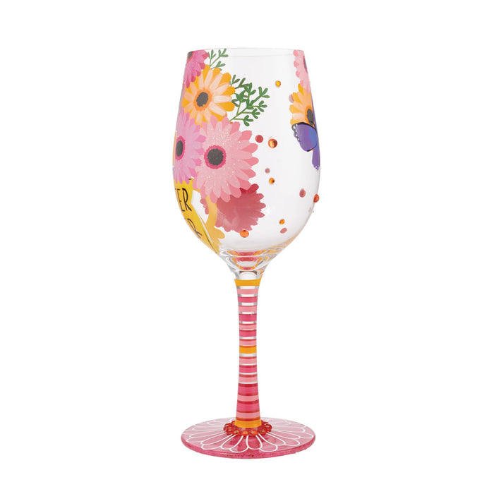 Enesco Wine Glass Best Sister Ever