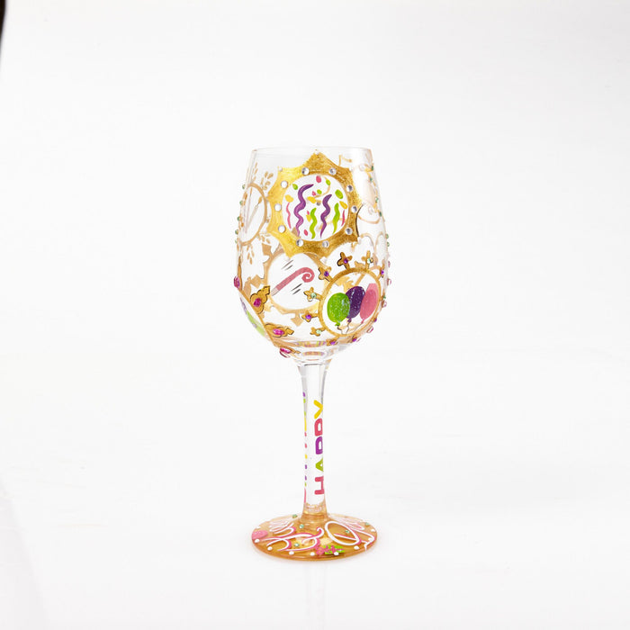 Enesco Wine Glass Queen For A Day