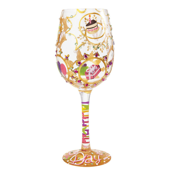 Enesco Wine Glass Queen For A Day