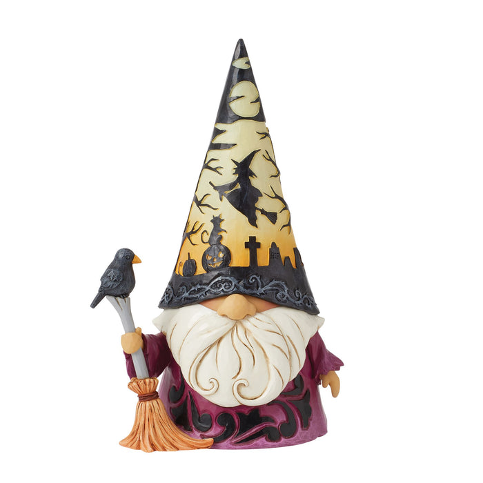 Enesco Wizard With LED Scene Hat Fig