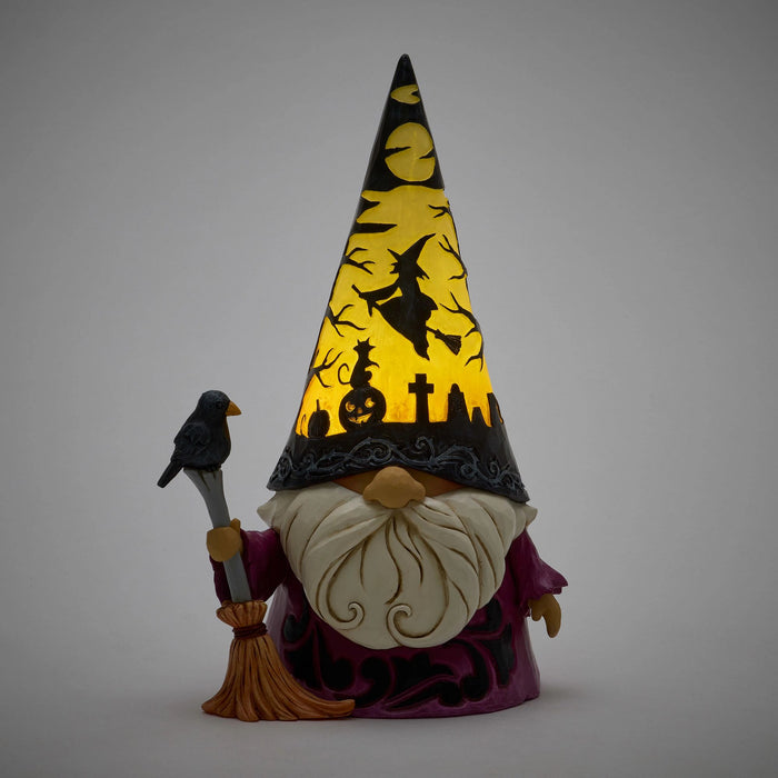Enesco Wizard With LED Scene Hat Fig
