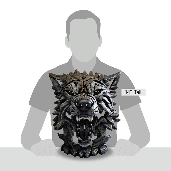 Enesco Wolf Bust