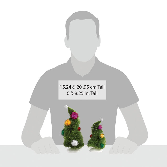 Enesco Wonky Trees Set Of 2