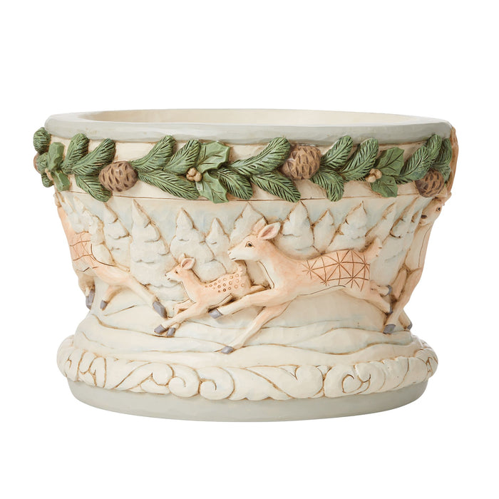 Enesco Woodland Deer Decorative Bowl