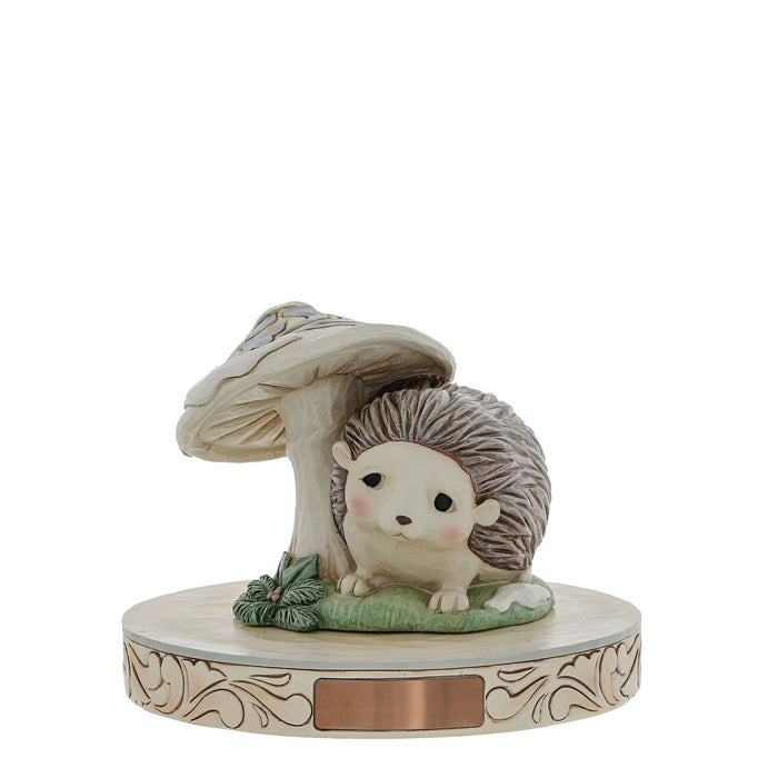 Enesco Woodland Hedgehog By Mushroom