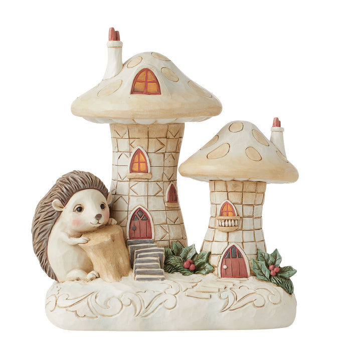 Enesco Woodland Lited Mushroom House