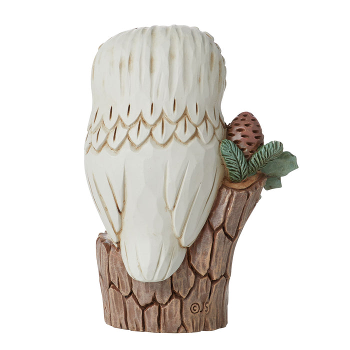 Enesco Woodland Owl On Tree Stump