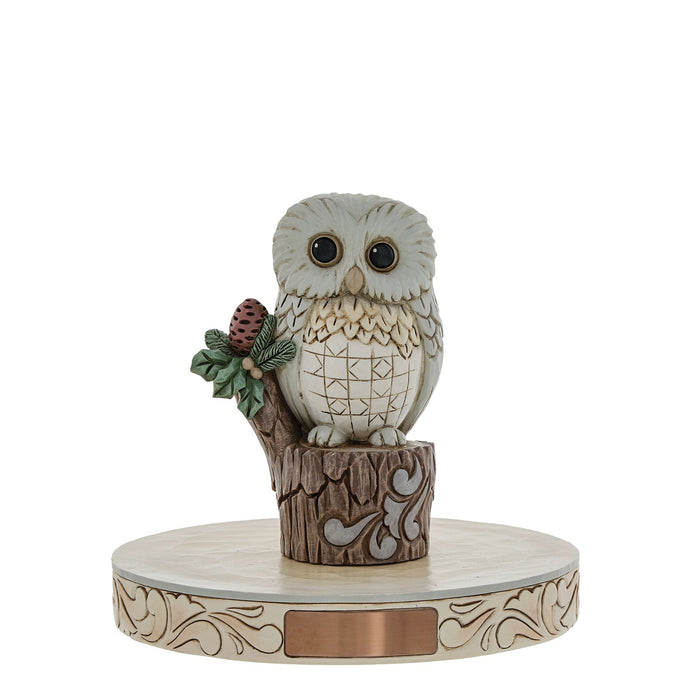 Enesco Woodland Owl On Tree Stump