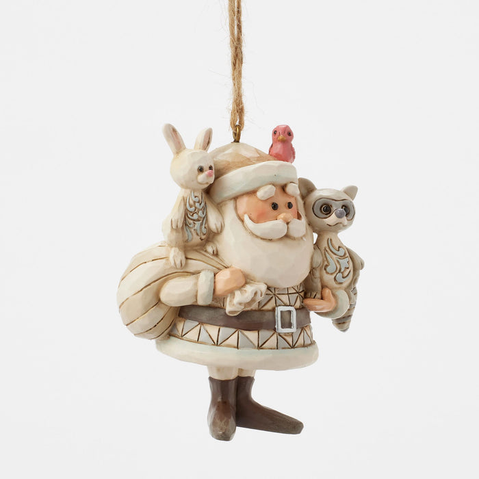Enesco Woodland Santa W/ Animals H/O