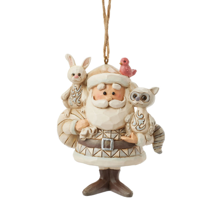 Enesco Woodland Santa w/ Animals H/O