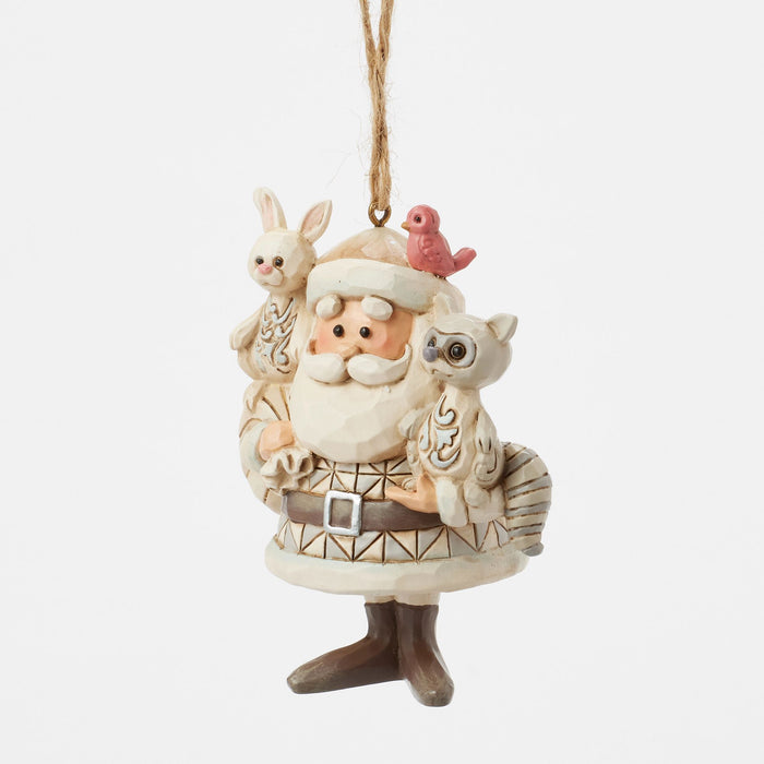 Enesco Woodland Santa W/ Animals H/O