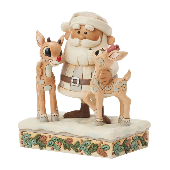 Enesco Woodland Santa With Reindeers