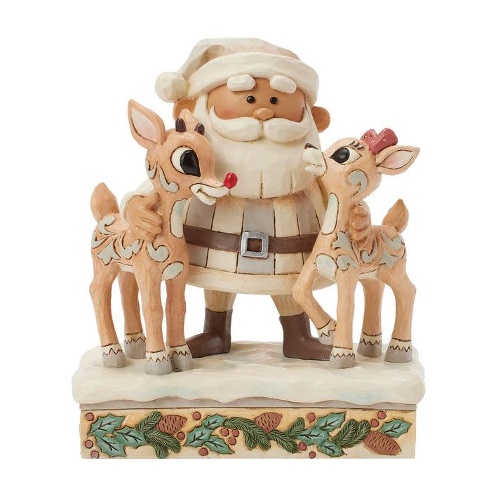Enesco Woodland Santa with Reindeers
