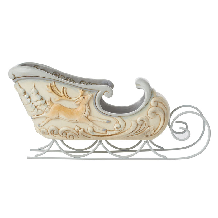 Enesco Woodland Sleigh Center Piece