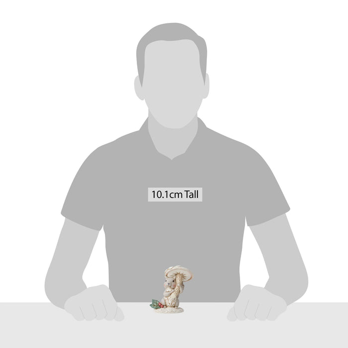 Enesco Woodlnd Squirrel With Mushroom