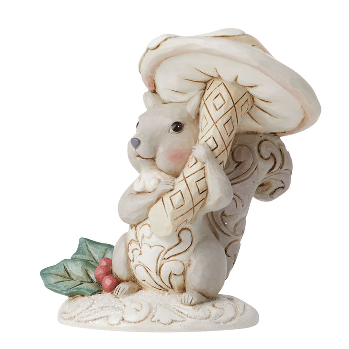 Enesco Woodlnd Squirrel With Mushroom