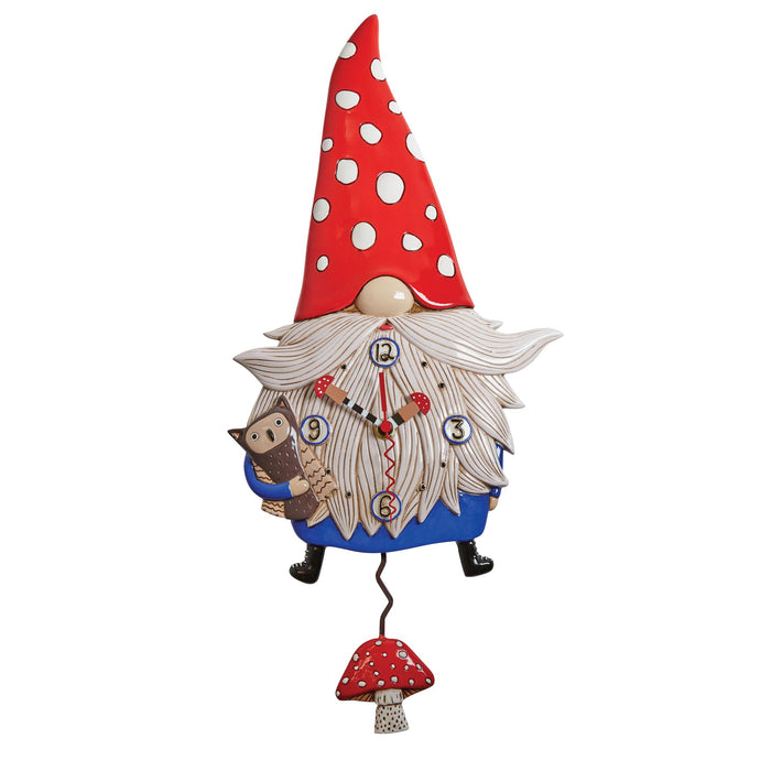 Enesco Wren The Gnome Clock
