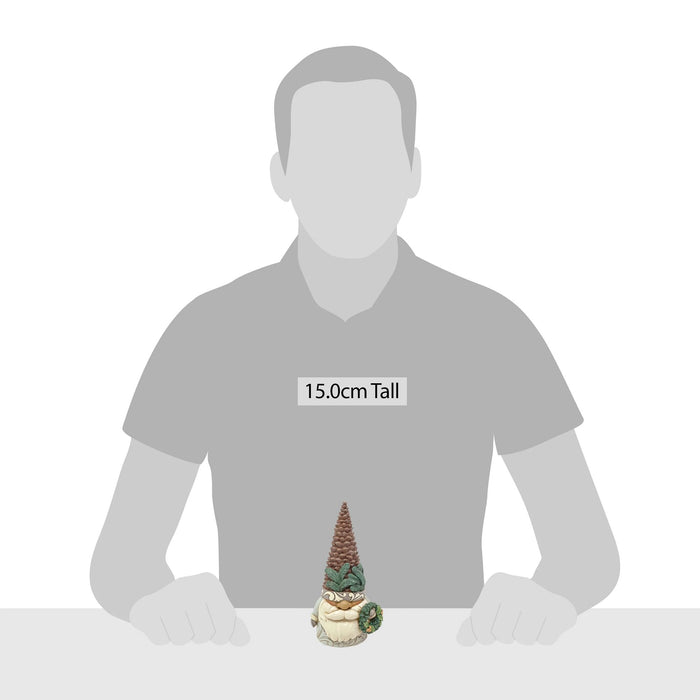 Enesco WWoodland Gnome Pinecone Hat
