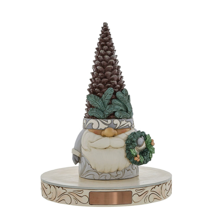 Enesco WWoodland Gnome Pinecone Hat
