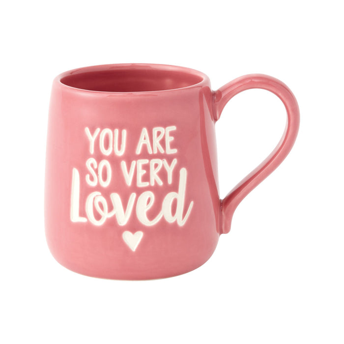 Enesco YOU ARE LOVED ETCHED MUG