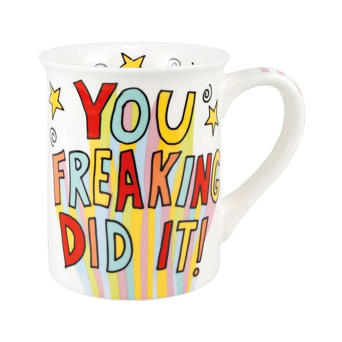 Enesco You Freaking Did It Mug